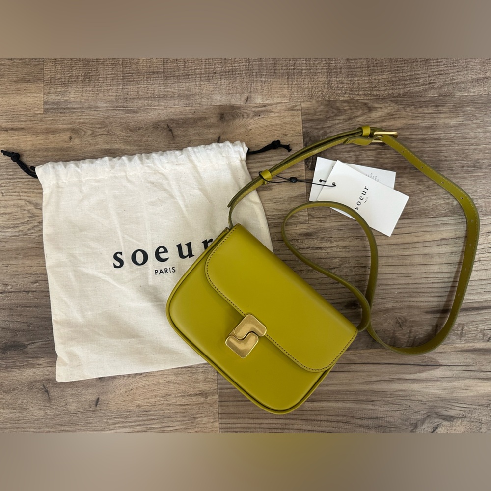 Souer Bell Very Mini Bag in mustard yellow - Picture 5 of 15